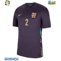 England Kyle Walker #2 Bortedrakt EM 2024 Kortermet